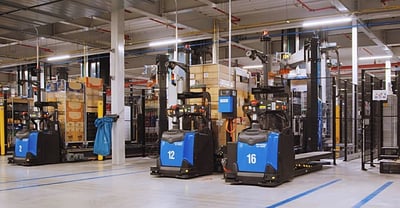Toyota aide Albert Heijn à pérenniser son centre de distribution avec ses AGV | Toyota Material Handling France