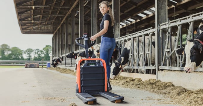 Chariot élévateur Toyota pour agriculteur